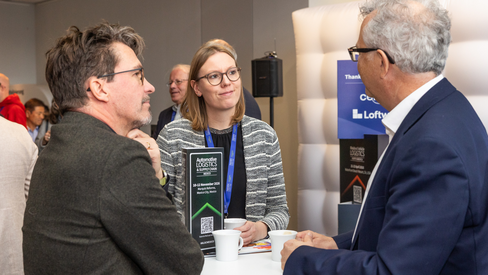 Delegates networking at ALSC Digital Strategies Europe 2025.
